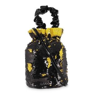 GANNI | Sequined Top Handle Bag
